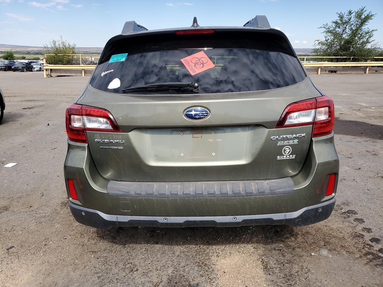2017 Subaru Outback 2.5I Limited VIN: 4S4BSANC4H3205158 Lot: 66870295