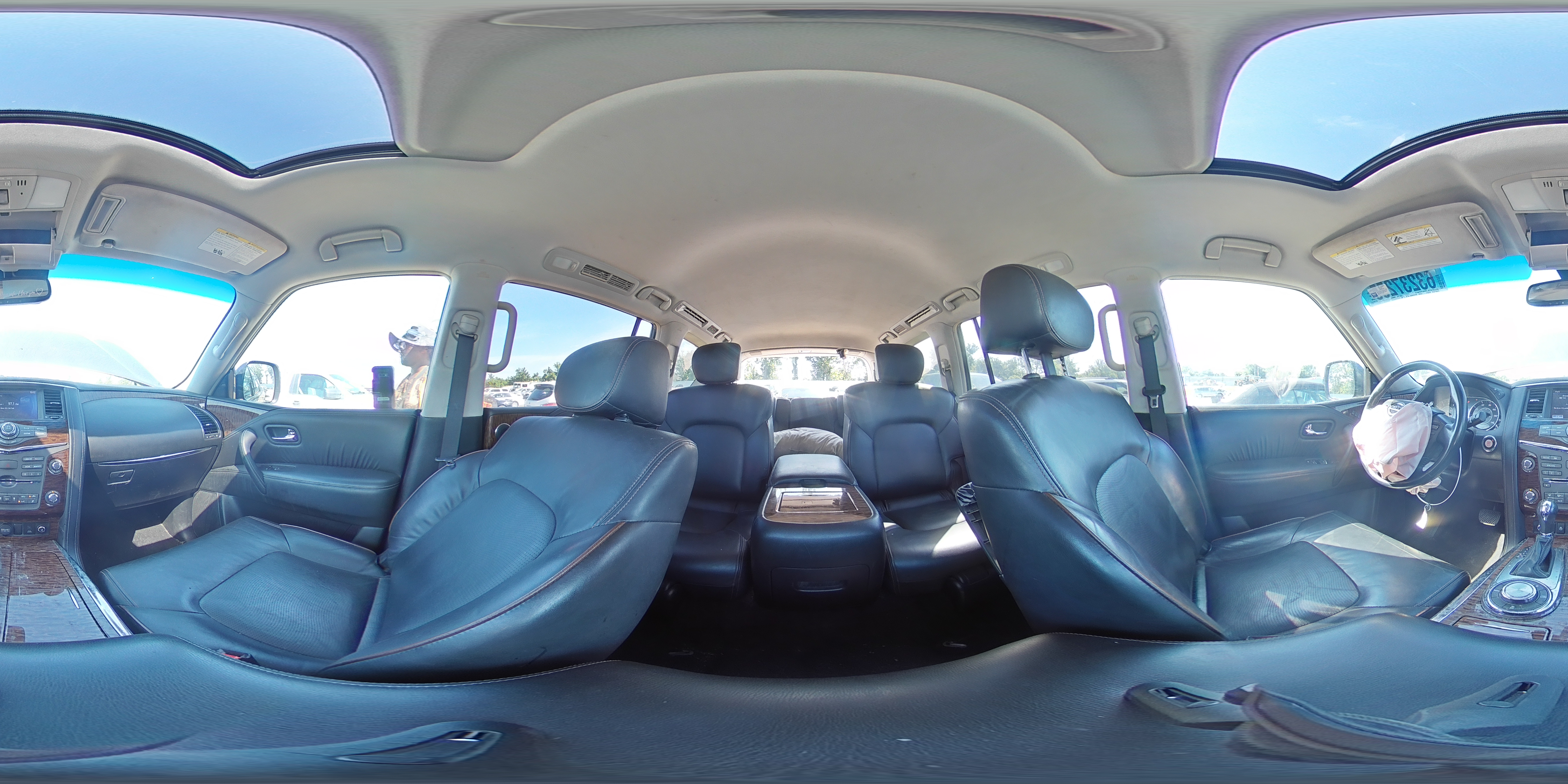 2017 Nissan Armada Platinum VIN: JN8AY2NE8H9705900 Lot: 63237255