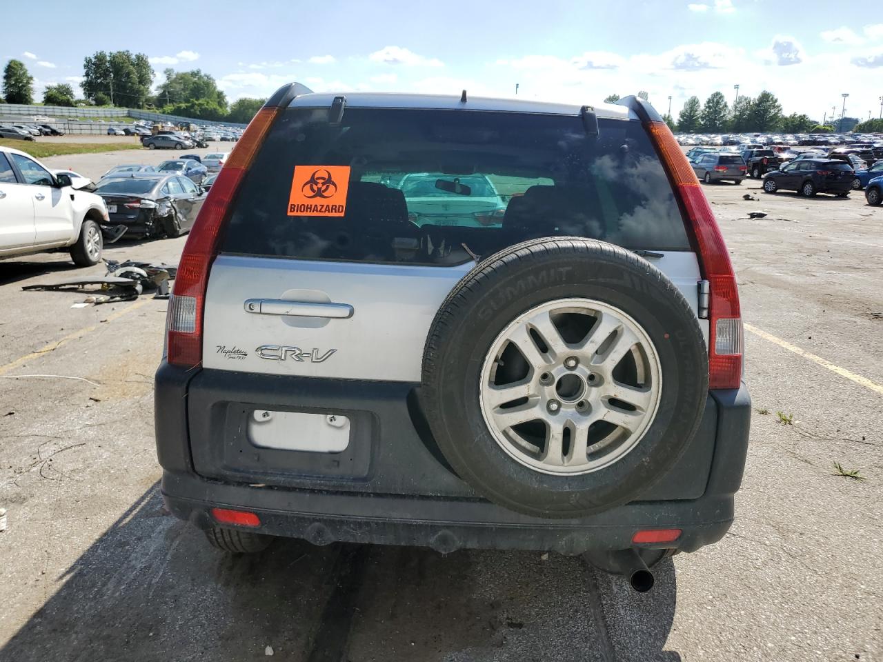 2003 Honda Cr-V Ex VIN: SHSRD78873U123596 Lot: 62570555