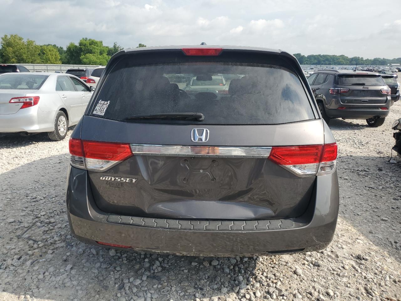 2015 Honda Odyssey Exl VIN: 5FNRL5H65FB020971 Lot: 64389315