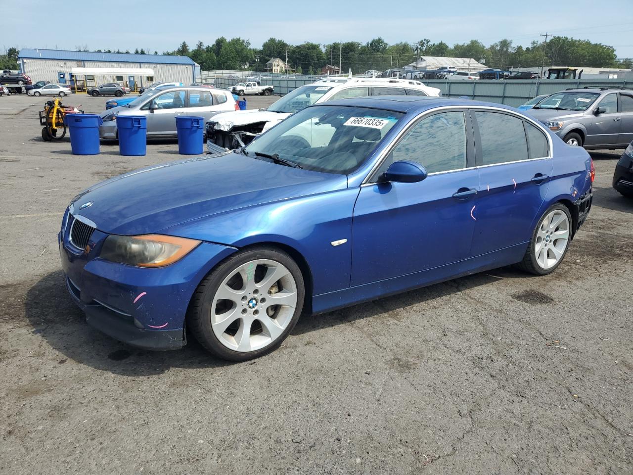 2007 BMW 335 I VIN: WBAVB735X7PA65620 Lot: 66670335