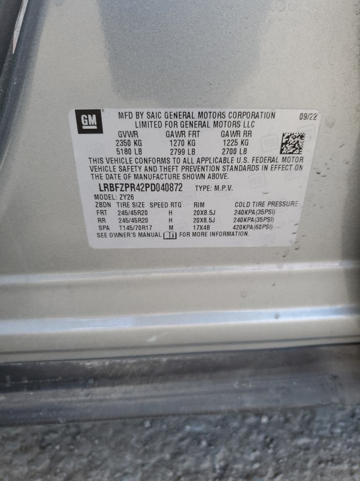 2023 Buick Envision Essence VIN: LRBFZPR42PD040872 Lot: 63270295