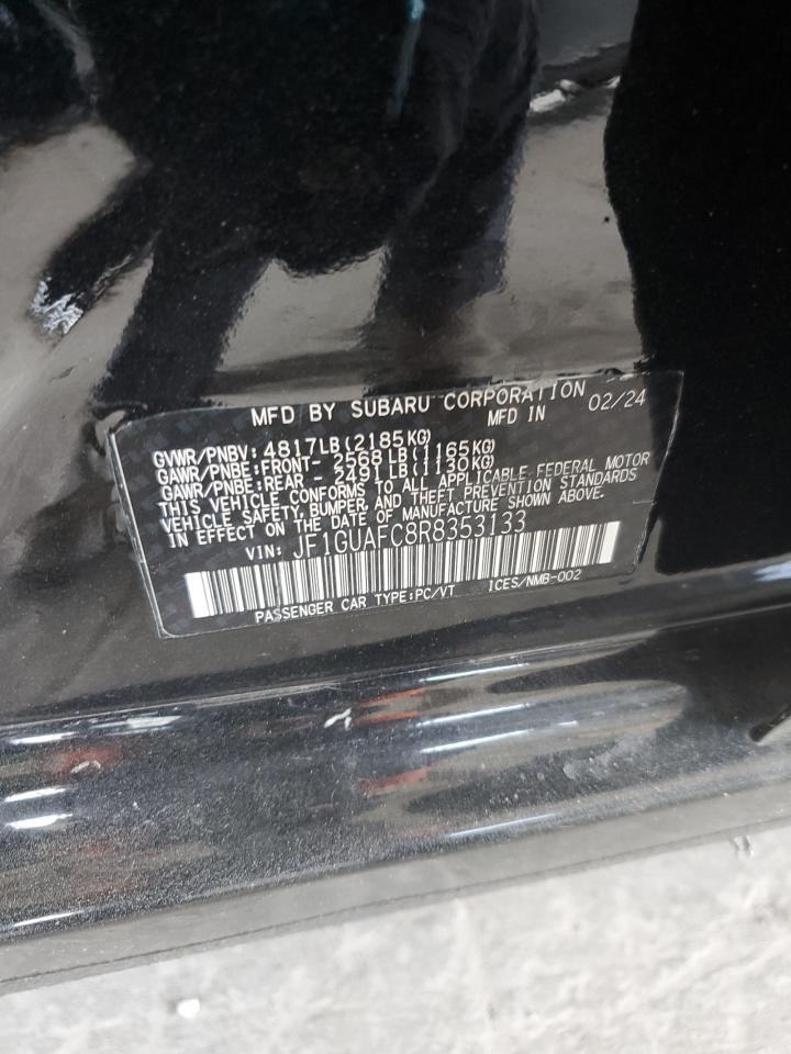2024 Subaru Impreza Sport VIN: JF1GUAFC8R8353133 Lot: 64817875