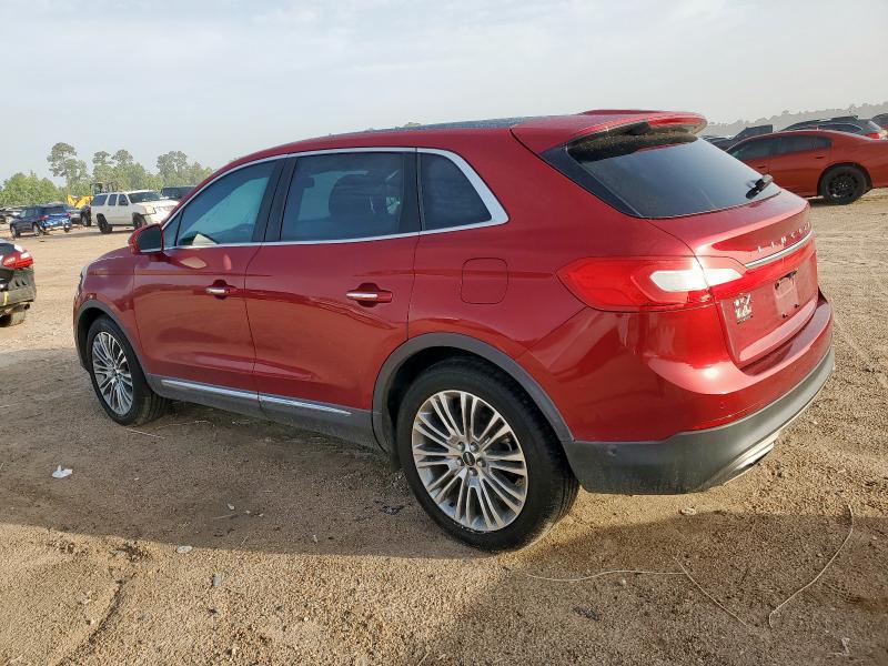  LINCOLN MKX 2018 Red