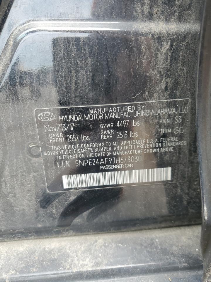 2018 Hyundai Sonata Se VIN: 5NPE24AF9JH673030 Lot: 64566655
