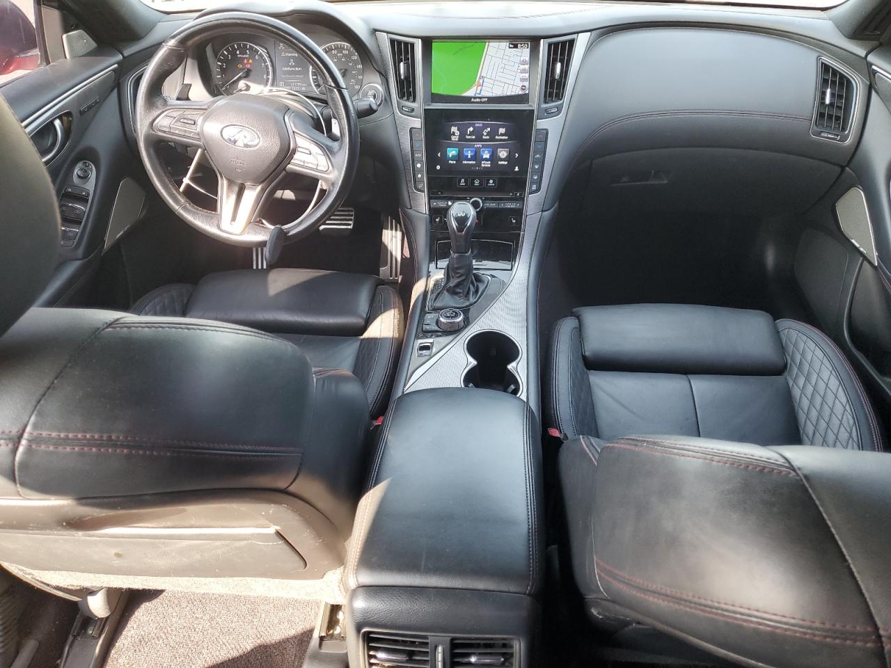 2019 Infiniti Q50 Red Sport 400 VIN: JN1FV7AP6KM760139 Lot: 65079295