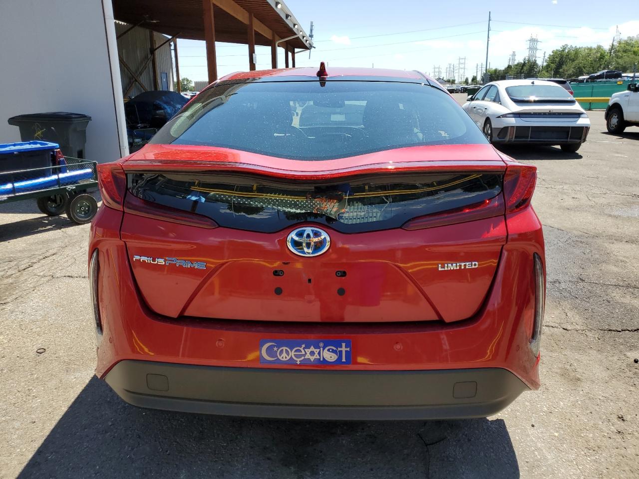 2021 Toyota Prius Prime Le VIN: JTDKAMFP6M3187394 Lot: 64387855