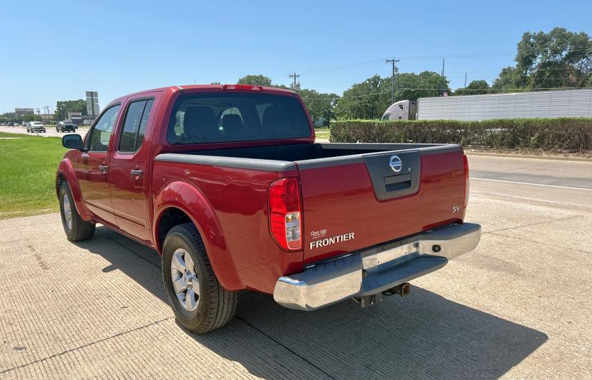 Pickups NISSAN FRONTIER 2012 Red