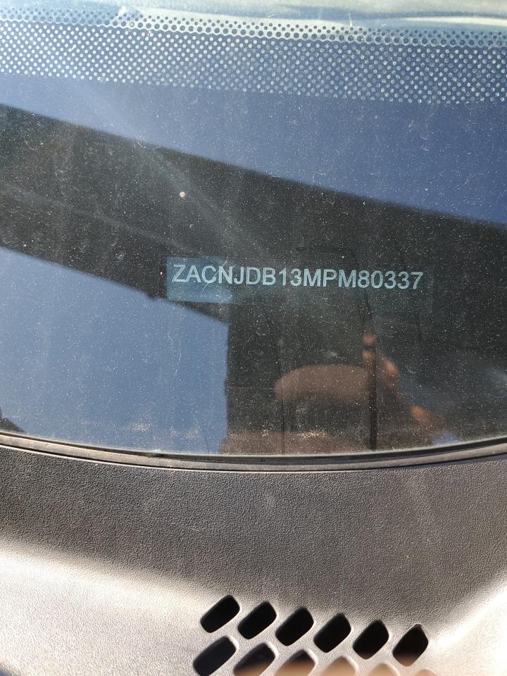 2021 Jeep Renegade Latitude VIN: ZACNJDB13MPM80337 Lot: 65109825