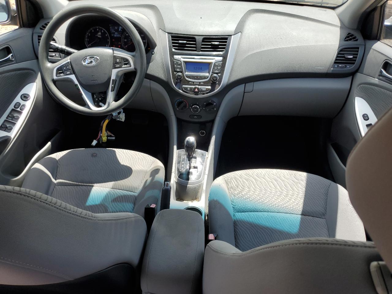 2012 Hyundai Accent Gls VIN: KMHCU4AE8CU133939 Lot: 65220365