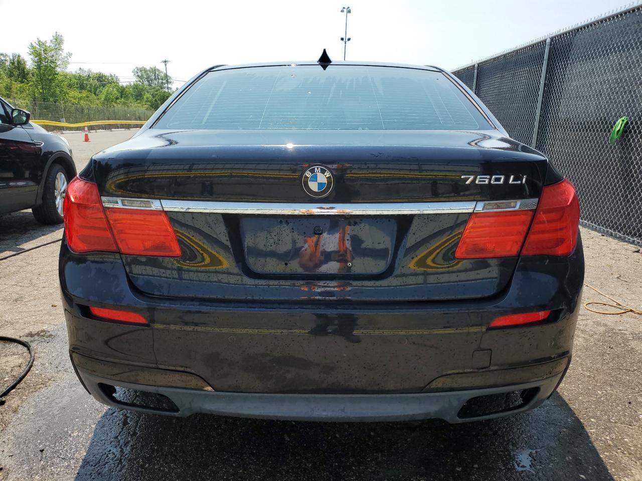 2011 BMW 760 Li VIN: WBAKB0C58BCY40214 Lot: 64976145