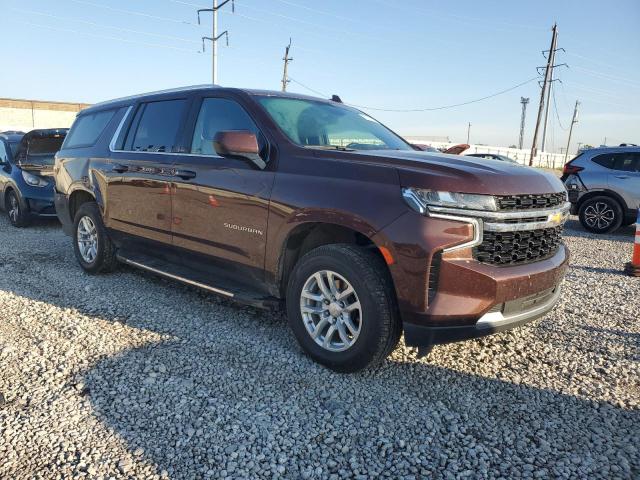 CHEVROLET SUBURBAN 2023 Бордовый