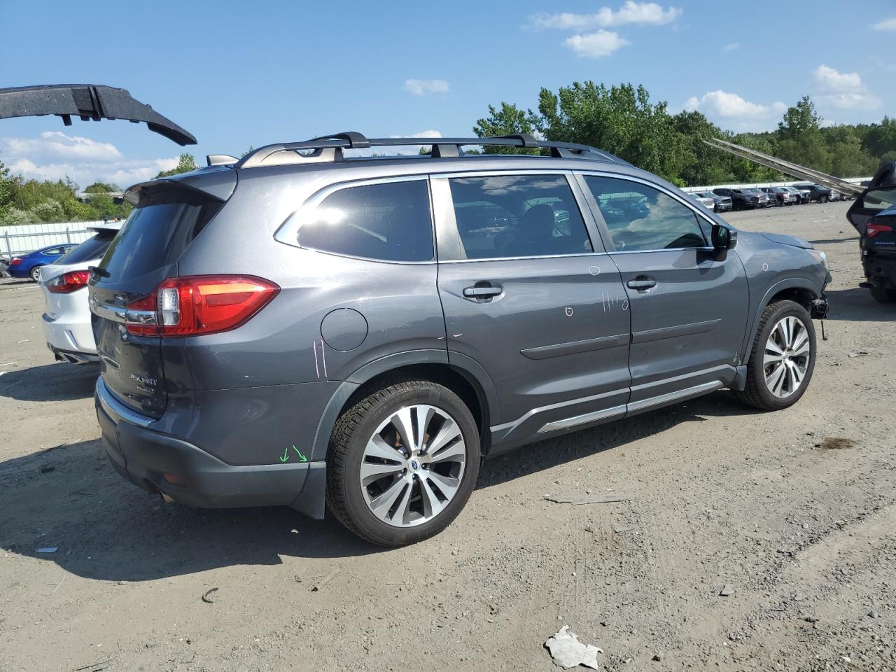 2020 Subaru Ascent Limited grey null gas 4S4WMALD0L3413019 photo #4