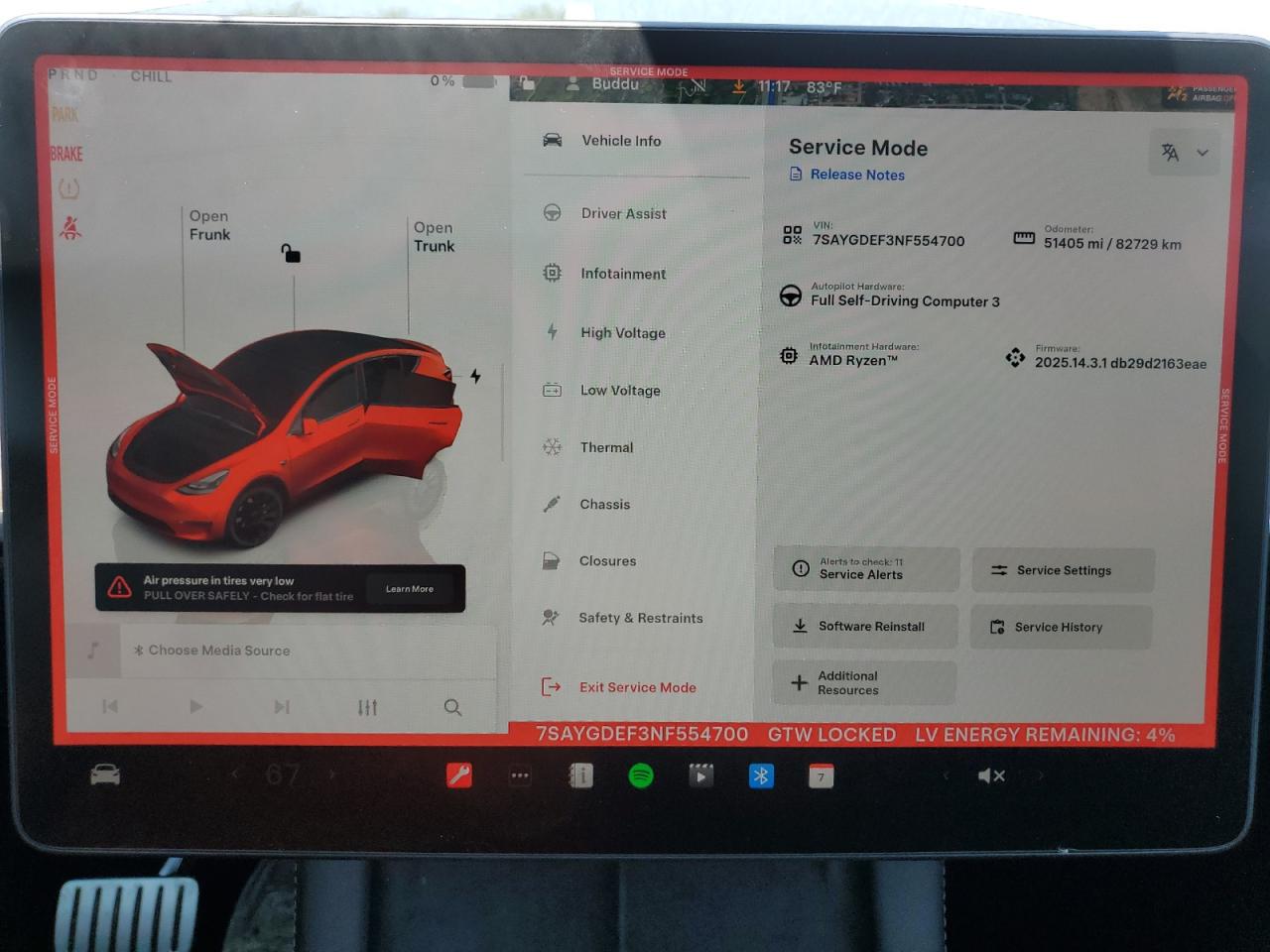 2022 Tesla Model Y VIN: 7SAYGDEF3NF554700 Lot: 63383935