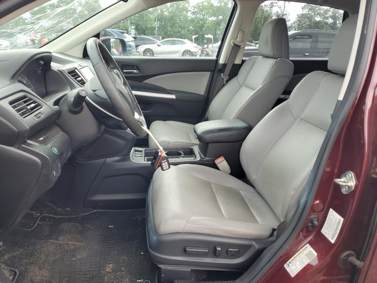2015 Honda Cr-V Exl VIN: 2HKRM4H74FH607535 Lot: 64677875