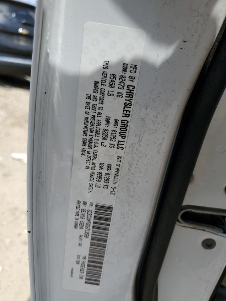 2013 Dodge Charger Police VIN: 2C3CDXAT6DH713560 Lot: 65058885