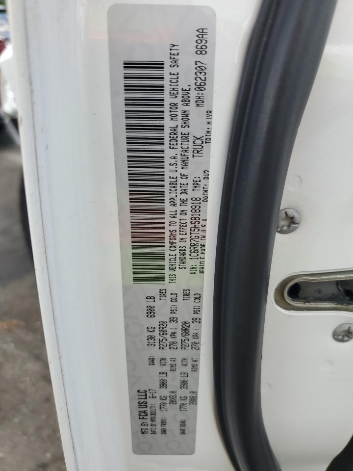 1c6rr7gt5hs818918 1C6RR7GT5HS818918 2017 Ram 1500 Slt