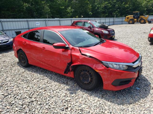Sedans HONDA CIVIC 2016 Czerwony