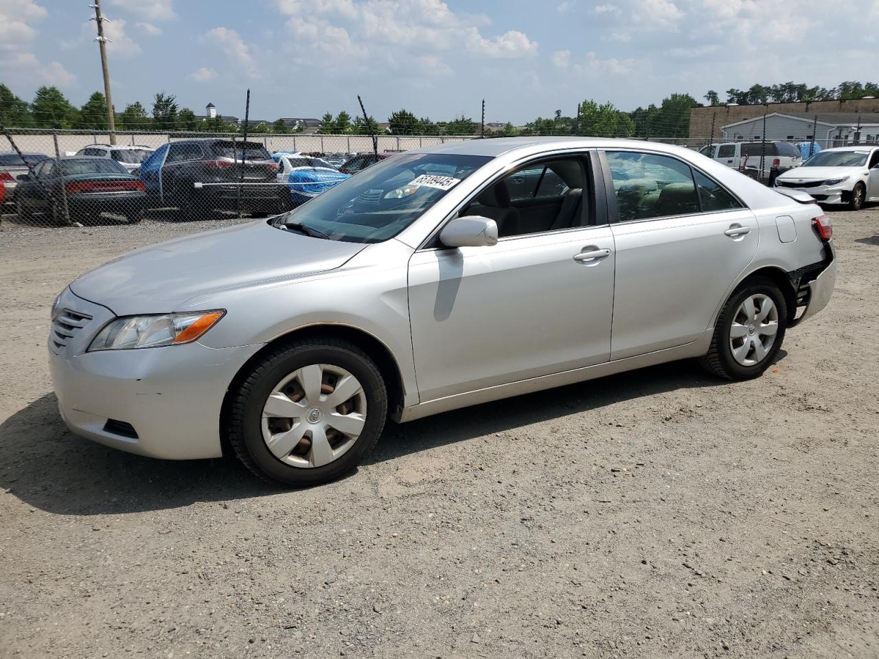 2008 Toyota Camry Ce silver null gas 4T1BE46K88U224840 photo #1