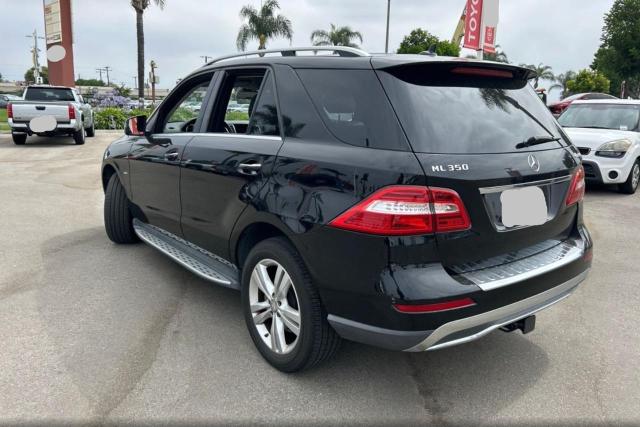 Parquets MERCEDES-BENZ M-CLASS 2012 Czarny