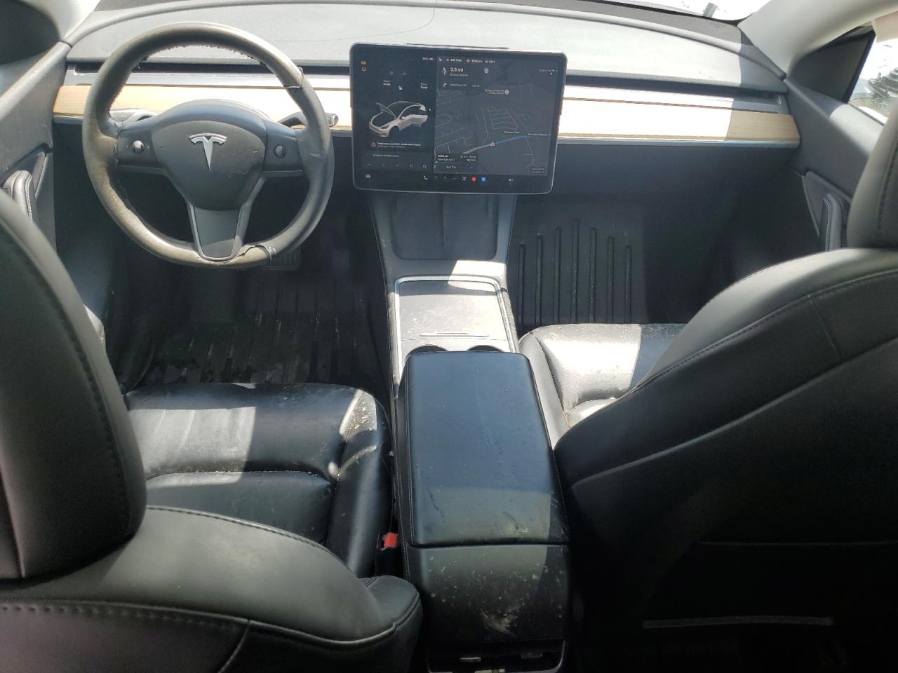 2021 Tesla Model Y VIN: 5YJYGDEE2MF203411 Lot: 63300685