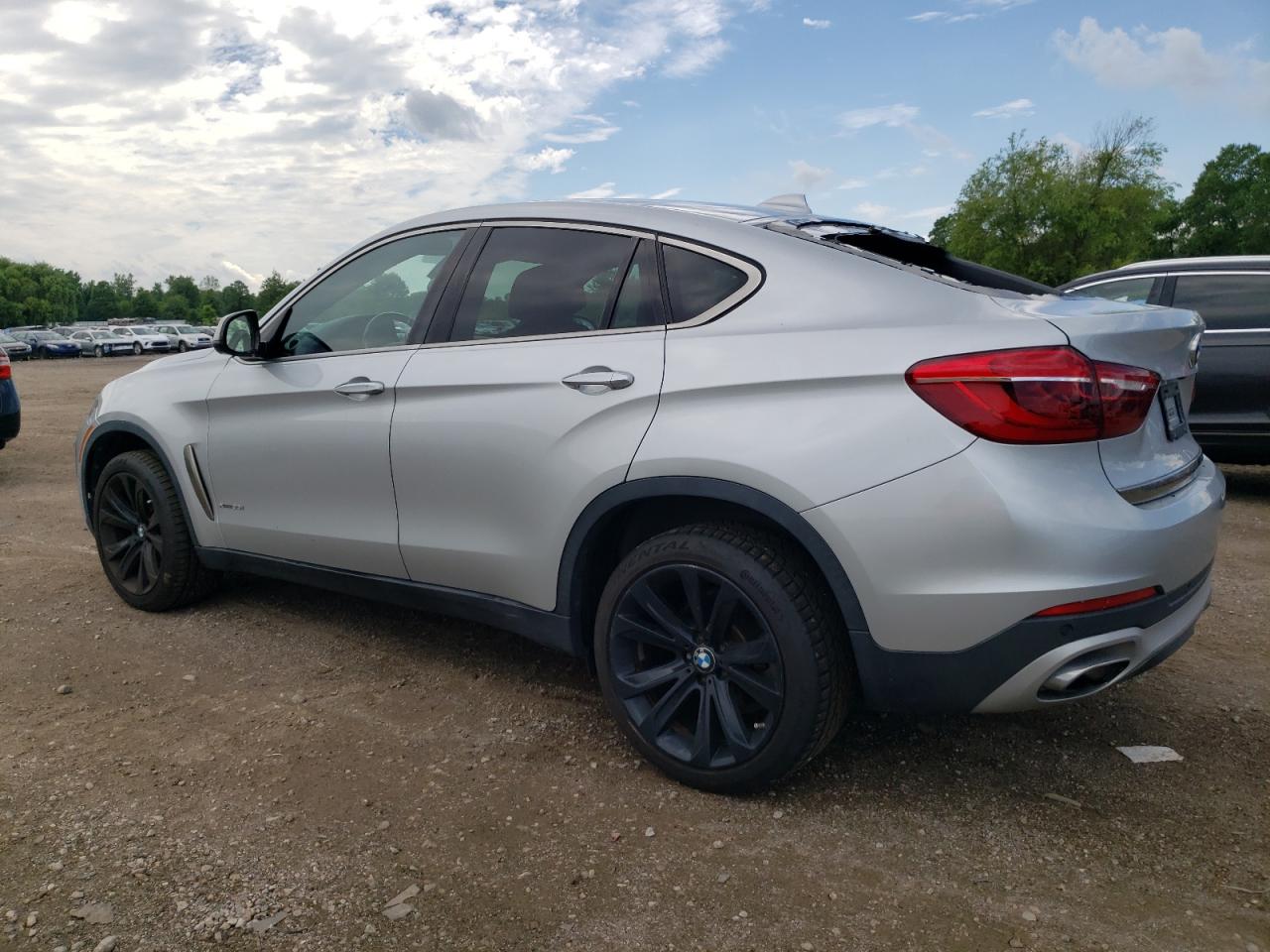 2018 BMW X6 xDrive35I silver null gas 5UXKU2C55J0X51417 photo #3