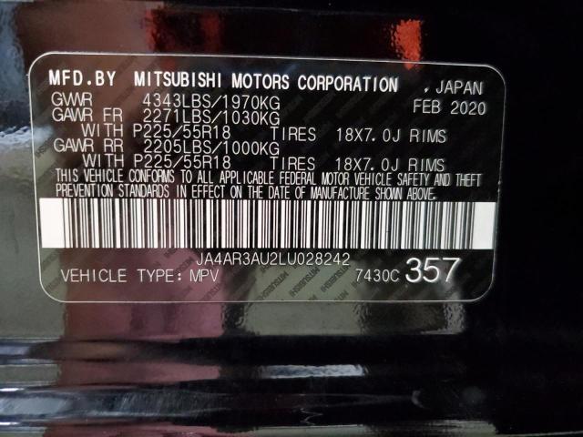 2020 MITSUBISHI OUTLANDER SPORT ES  