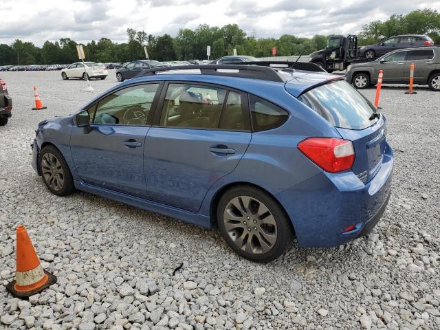  SUBARU IMPREZA 2014 Blue