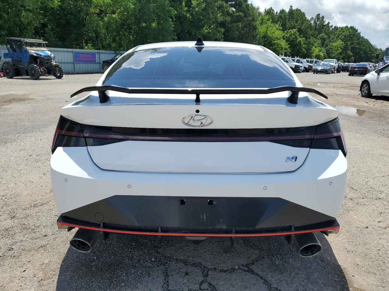2022 Hyundai Elantra N VIN: KMHLW4AK1NU002113 Lot: 64000055