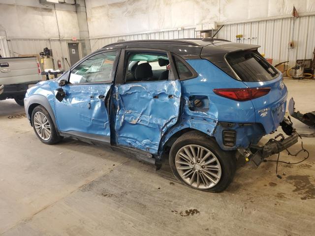  HYUNDAI KONA 2018 Синий