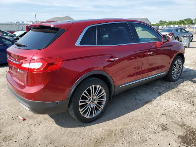  LINCOLN MKX 2016 Red