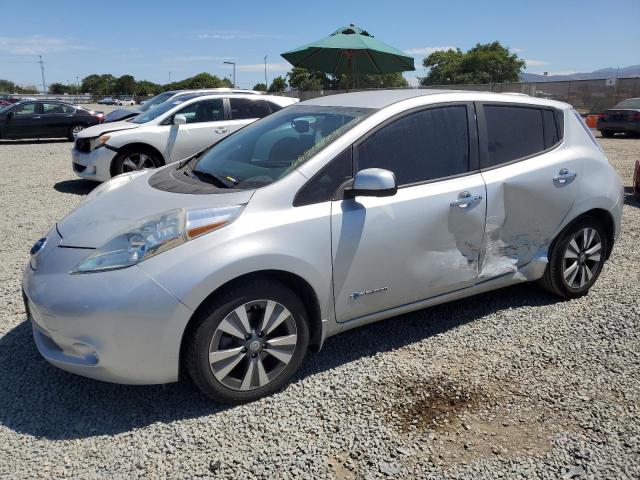  NISSAN LEAF 2016 Silver