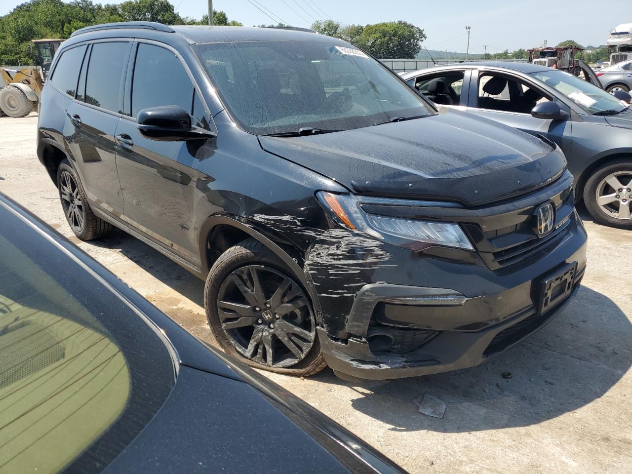 2020 Honda Pilot Black VIN: 5FNYF6H74LB001079 Lot: 65338203