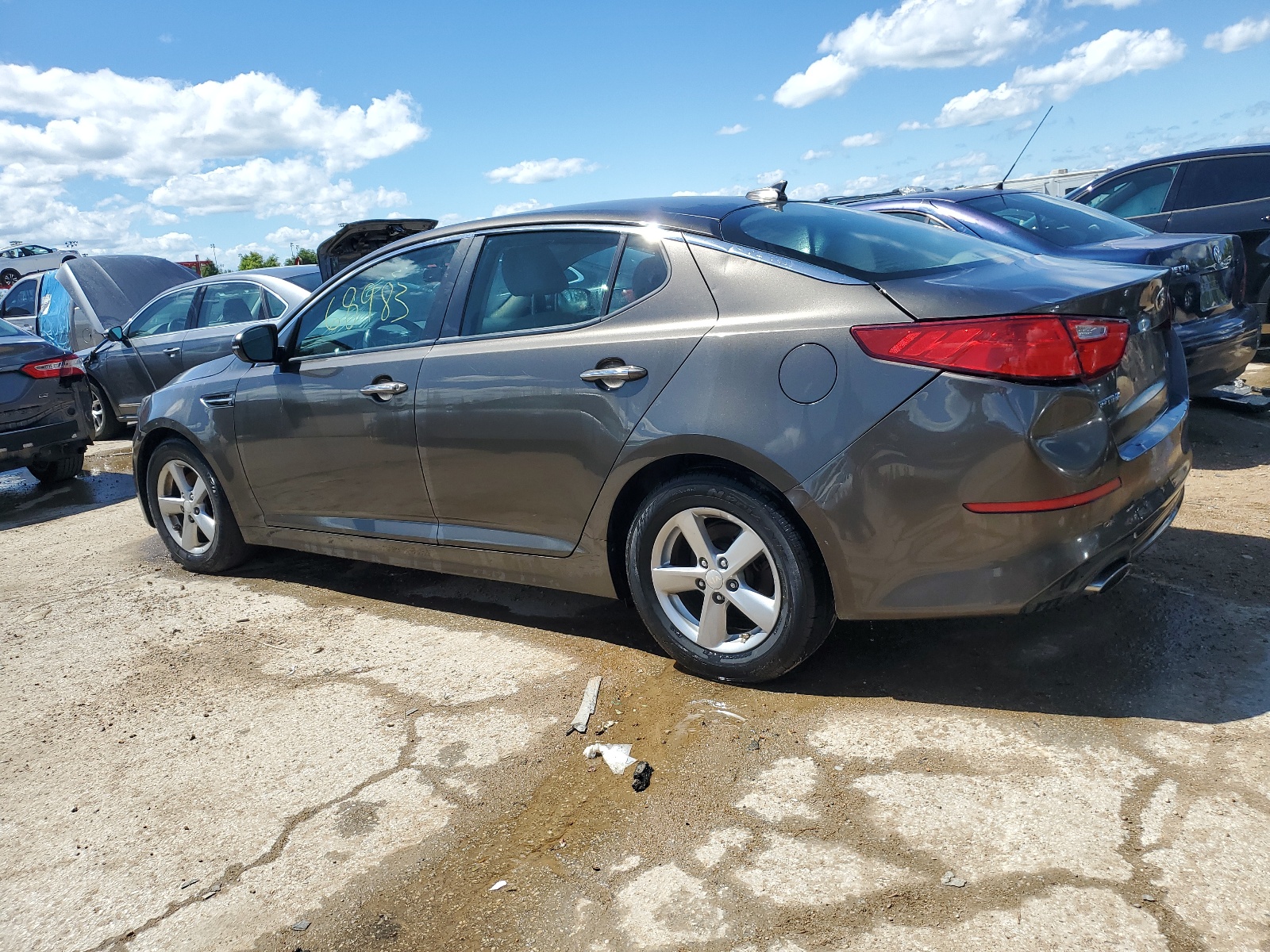 2014 Kia Optima Lx vin: 5XXGM4A75EG311757