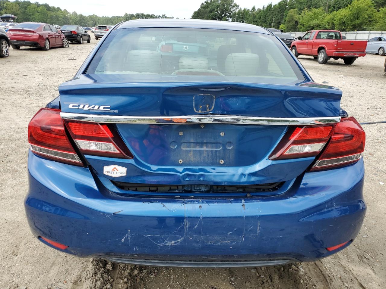 2014 Honda Civic Lx VIN: 2HGFB2F53EH518854 Lot: 64304943