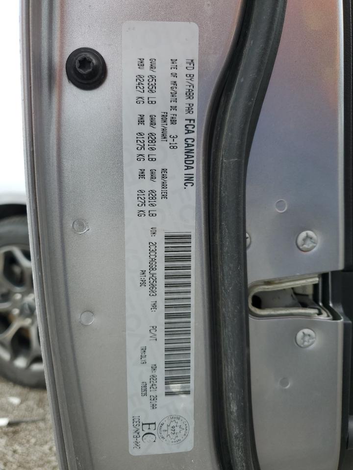 2018 Chrysler 300 S VIN: 2C3CCAGG8JH250603 Lot: 65610833