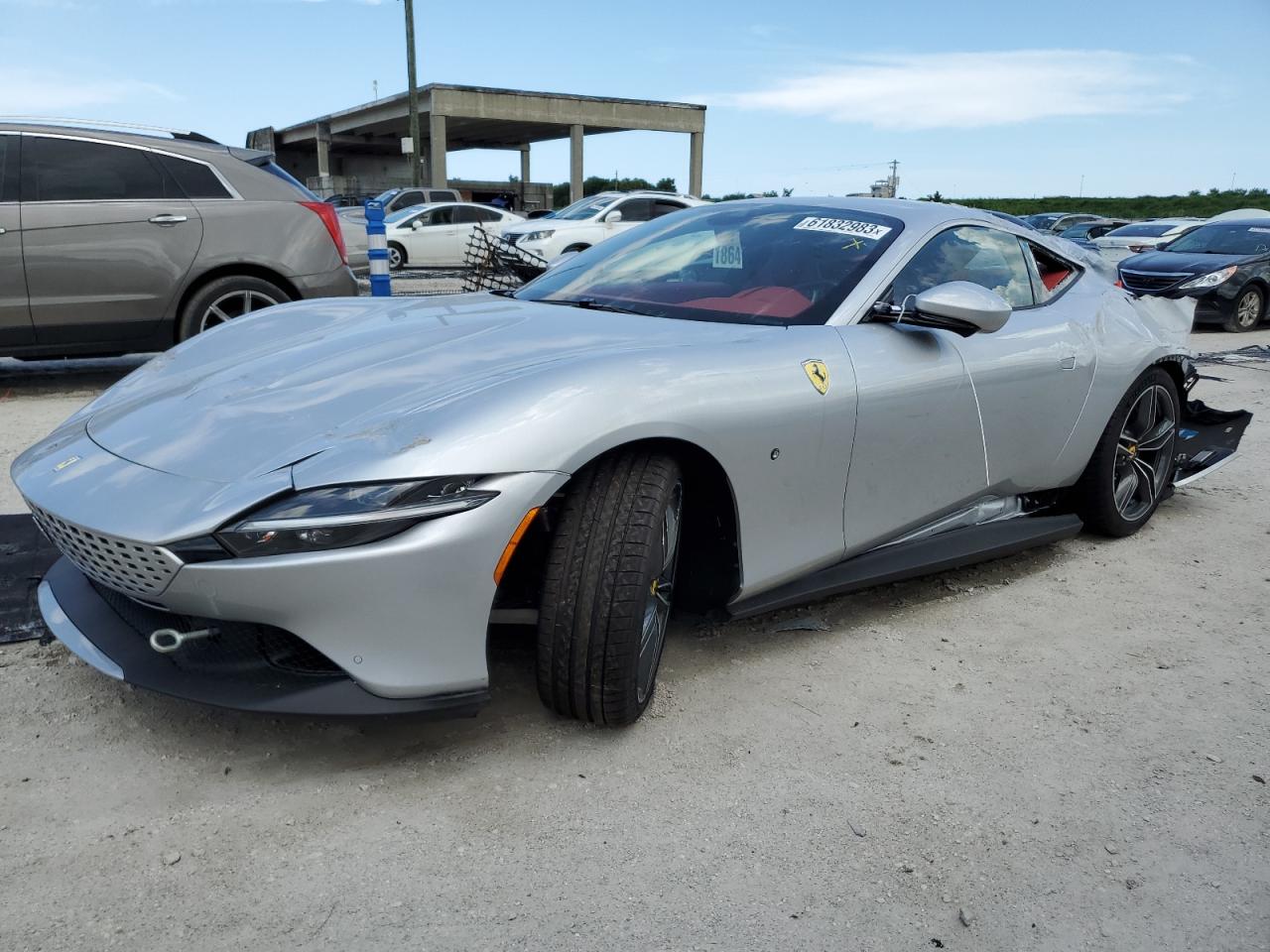 2022 Ferrari Roma продається в West Palm Beach, FL - Rear End