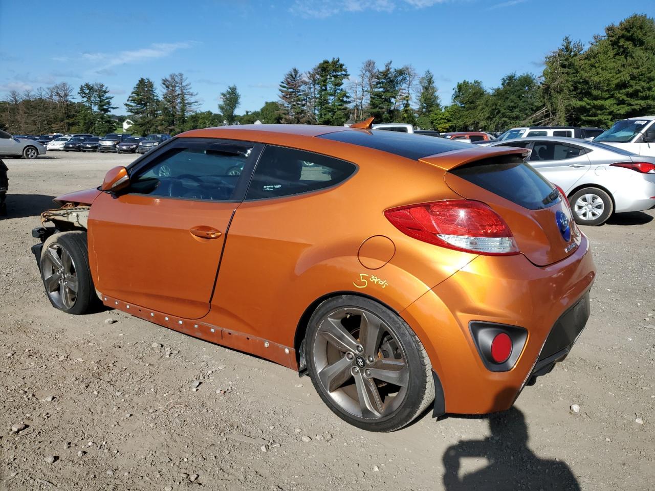 VIN KMHTC6AE4DU173659 2013 HYUNDAI VELOSTER no.2