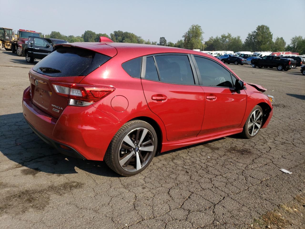 2019 Subaru Impreza Sport VIN: 4S3GTAJ69K3701443 Lot: 65686683