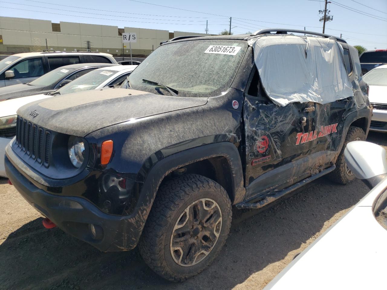 2015 Jeep Renegade Trailhawk VIN: ZACCJBCT9FPB21561 Lot: 63051673