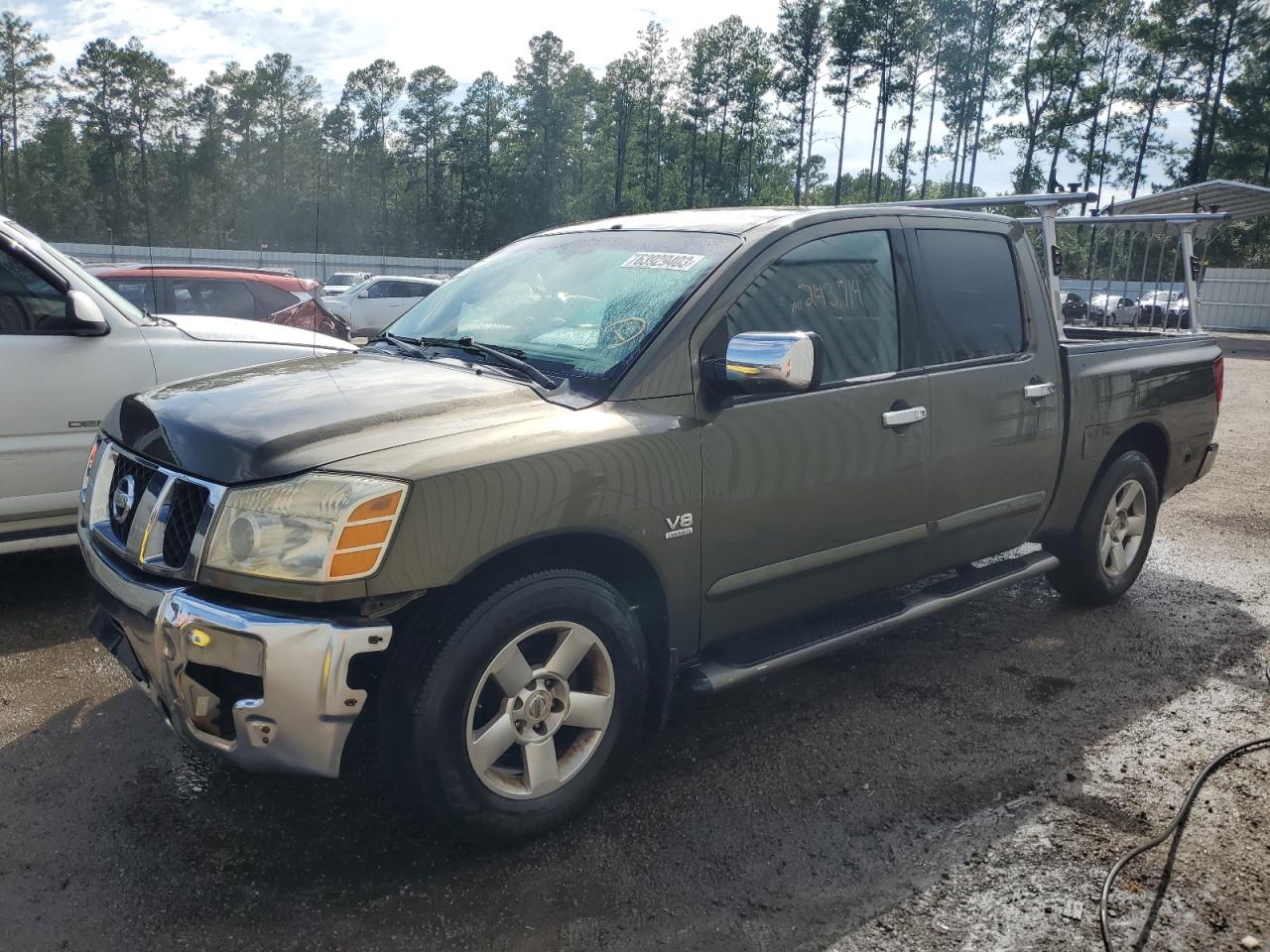2004 Nissan Titan Xe en Venta en Harleyville, SC - Front End