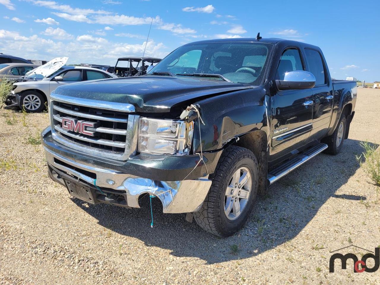 2013 GMC Sierra K1500 Sle VIN: 3GTP2VE79DG186456 Lot: 61581673