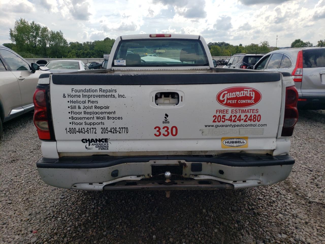 2007 Chevrolet Silverado C1500 Classic VIN: 3GCEC14X47G257257 Lot: 63406083