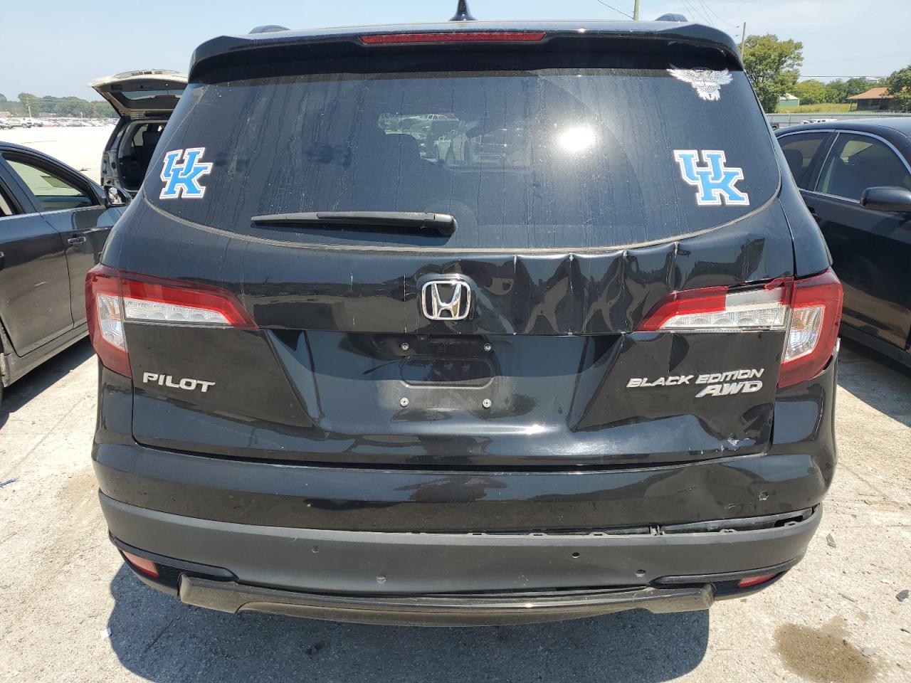 2020 Honda Pilot Black VIN: 5FNYF6H74LB001079 Lot: 65338203