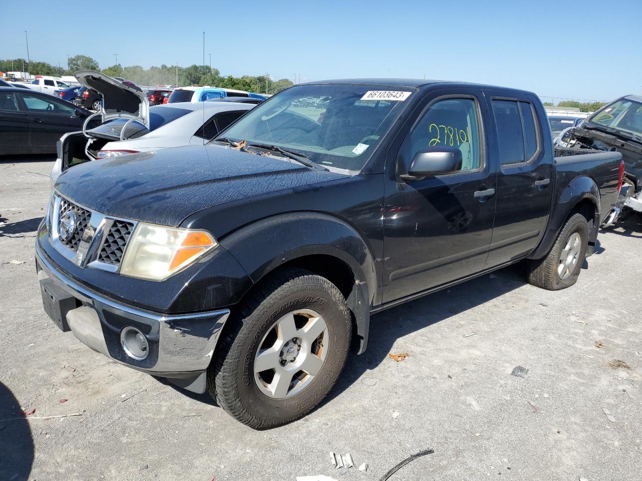 2008 Nissan Frontier Crew Cab Le VIN: 1N6AD07W18C439671 Lot: 66103643