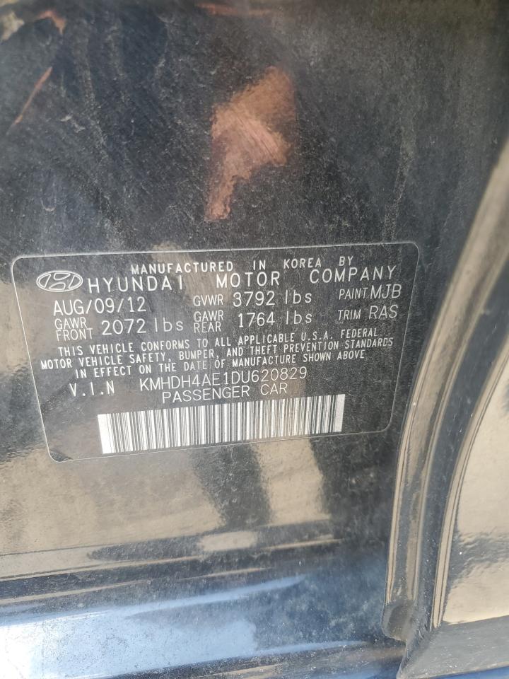 KMHDH4AE1DU620829 2013 Hyundai Elantra Gls