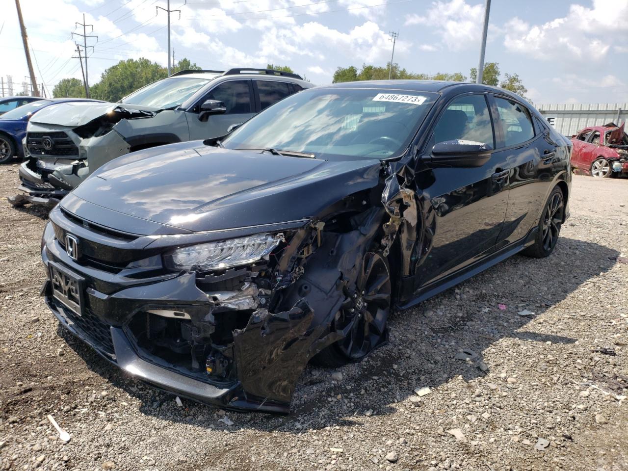 2019 Honda Civic Sport Touring VIN: SHHFK7H98KU209246 Lot: 64867273