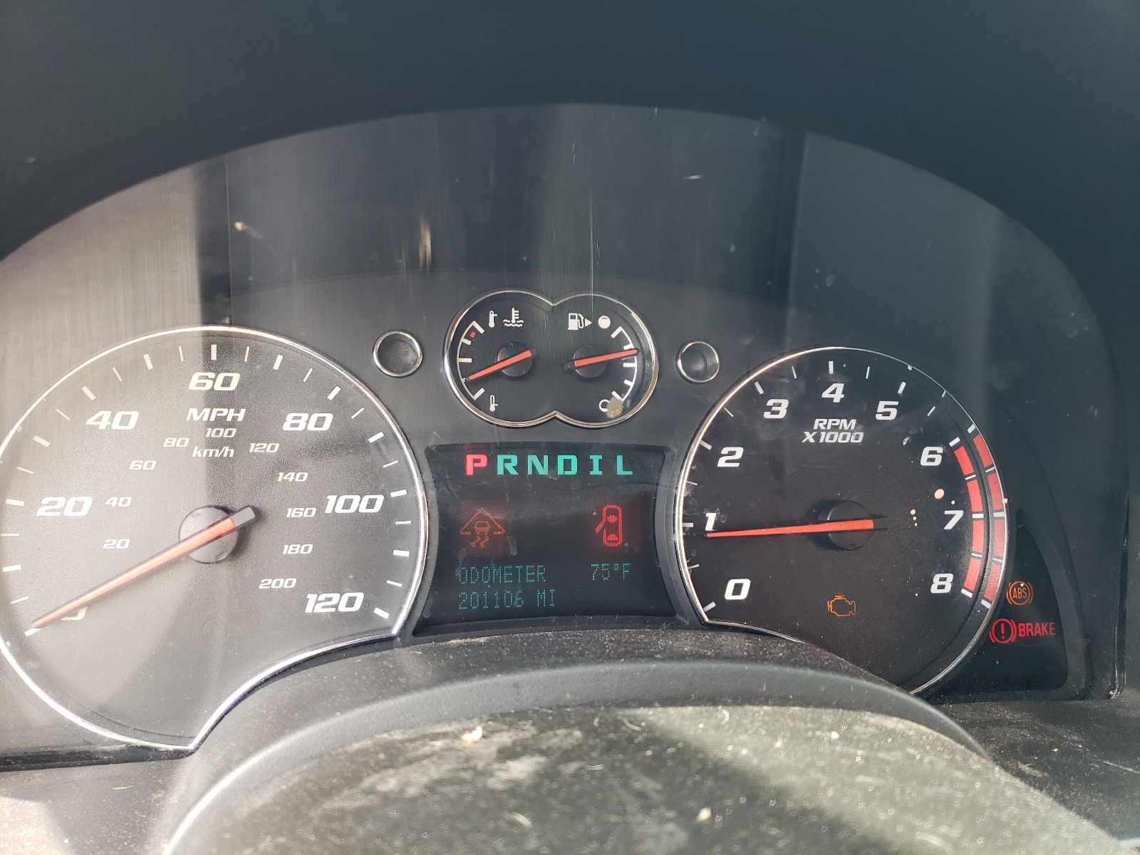 2CNDL63F976070556 2007 Chevrolet Equinox Lt