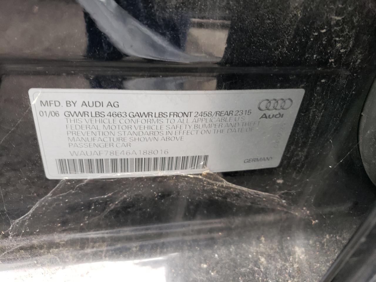 2006 Audi A4 - Image 12