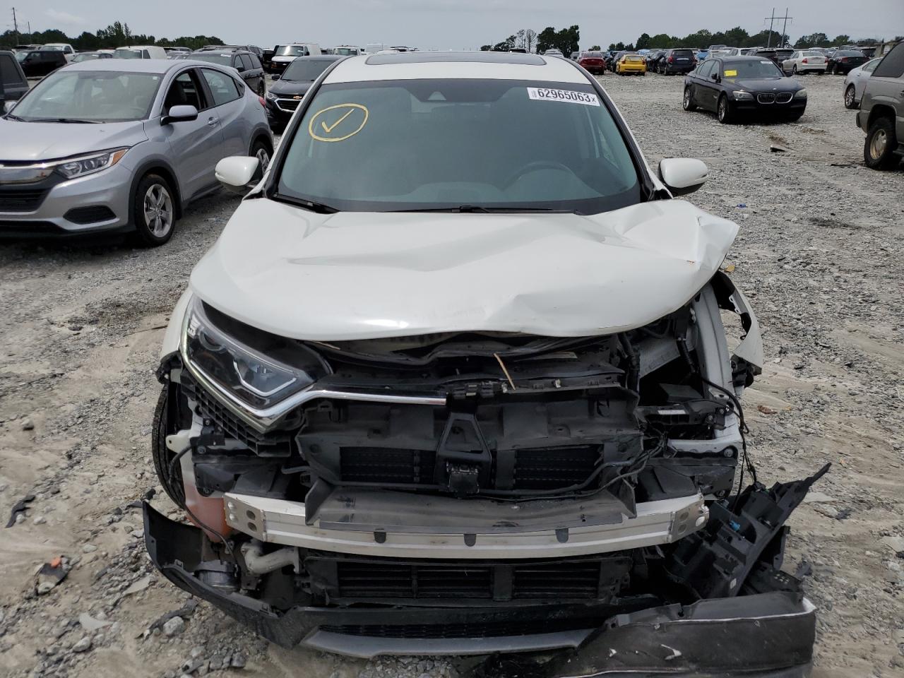 2018 Honda Cr-V Exl VIN: 5J6RW1H87JL016003 Lot: 62965063